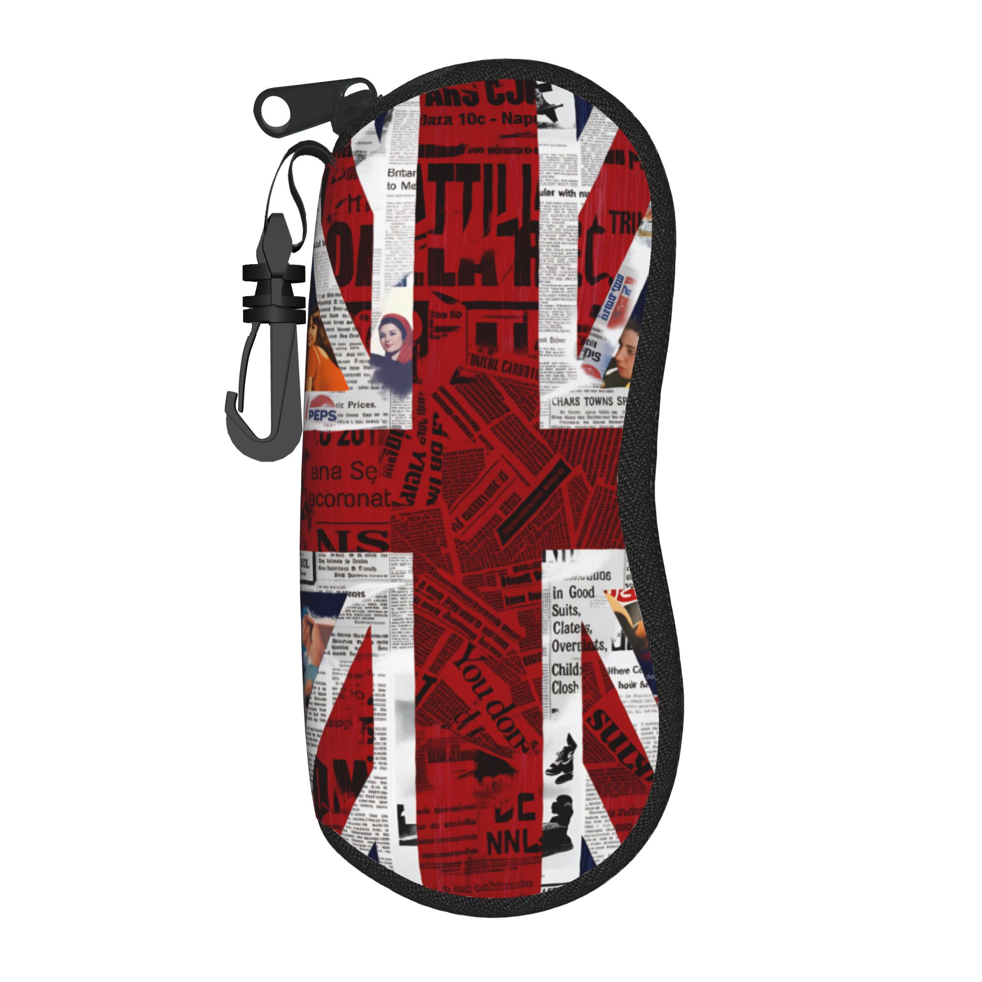 Women'S Accessories Uk - ธงชาติอังกฤษ กล่องใส่แว่นตาแบบกำหนดเอง กระเป๋าใส่แว่นกันแดดแบบวินเทจ กล่องใส่แว่นตาแบบพกพา สำหรับผู้ชายและผู้หญิง