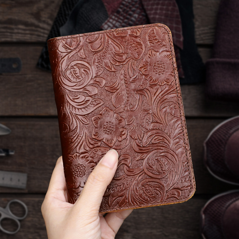 Women'S Accessories Wallet - ซองใส่พาสปอร์ตหนังแท้ กระเป๋าเดินทางสำหรับผู้ชายและผู้หญิง ซองใส่เอกสารเดินทางหนังแท้