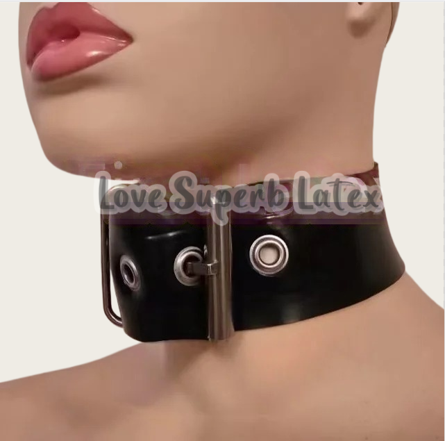 Women'S Clothing And Accessories - ปลอกคอลาเท็กซ์เซ็กซี่ขนาด 0.4 มม. สายรัดคอแบบยางสำหรับผู้หญิงและผู้ชาย งานแฮนด์เมด โซ่คล้องคอ
