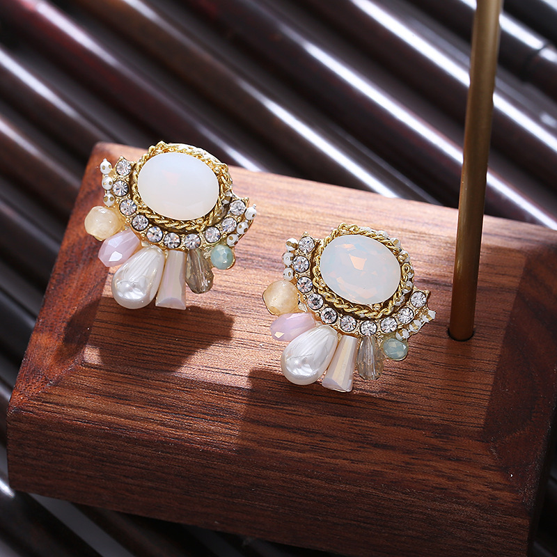 ต่างหูคริสตัลสุดหรู สไตล์พังก์ - Women'S Accessories Nz บทวิจารณ์และราคา