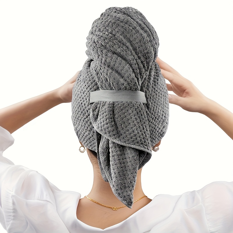 ผ้าขนหนูไมโครไฟเบอร์ขนาดใหญ่พิ - Hair Band Elastic บทวิจารณ์และราคา