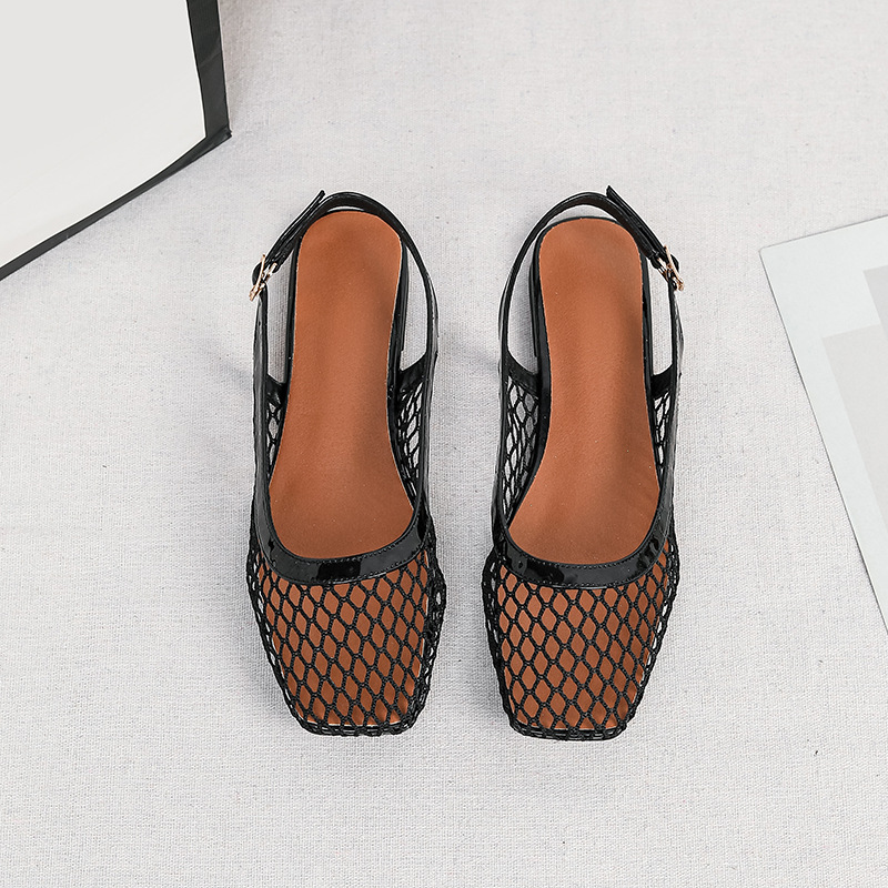 รองเท้าแตะหัวเหลี่ยมแบบสวม  ใส - Women Accessories Bag บทวิจารณ์และราคา
