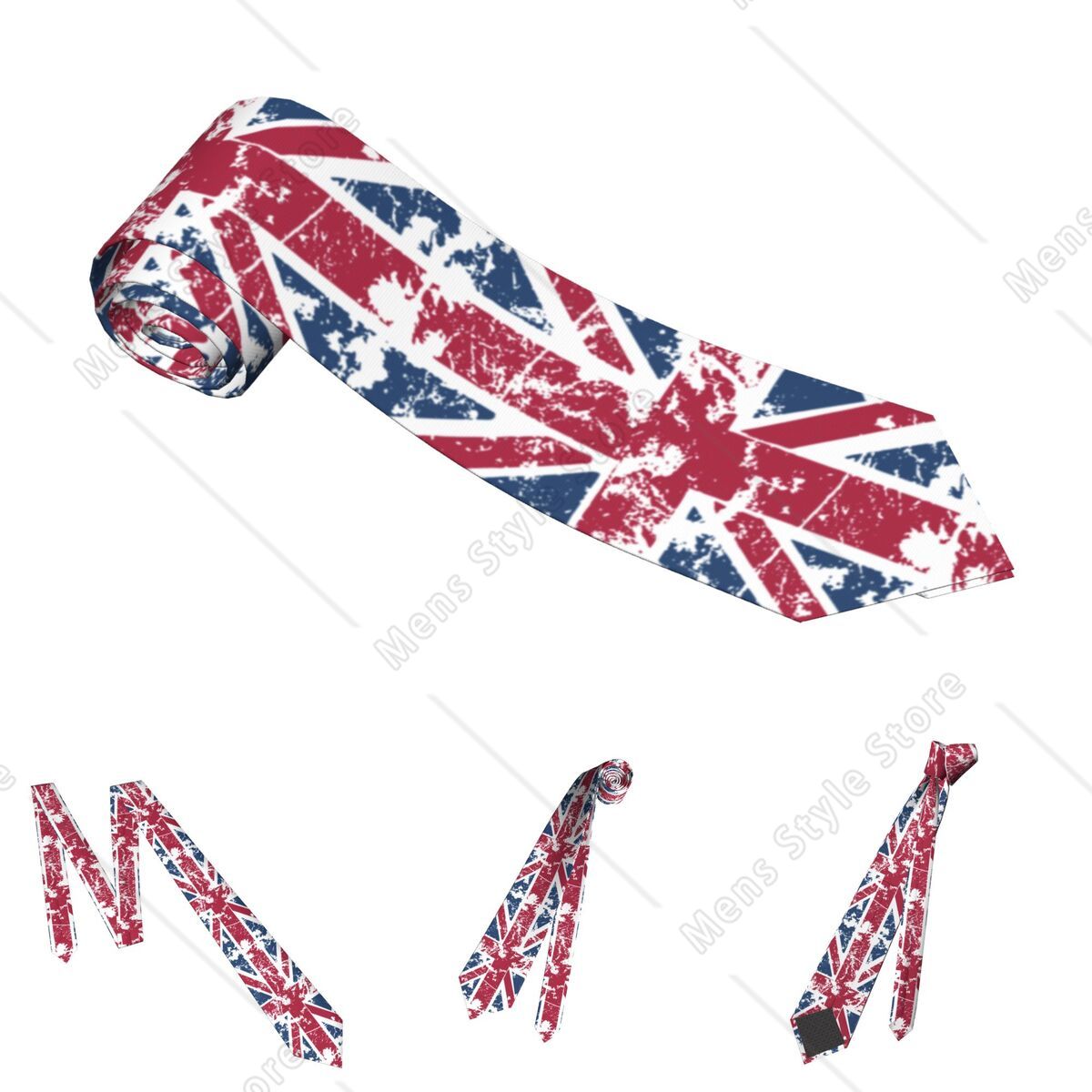 เนคไทลายธงชาติอังกฤษ สำหรับผู้ - Women'S Accessories Uk บทวิจารณ์และราคา