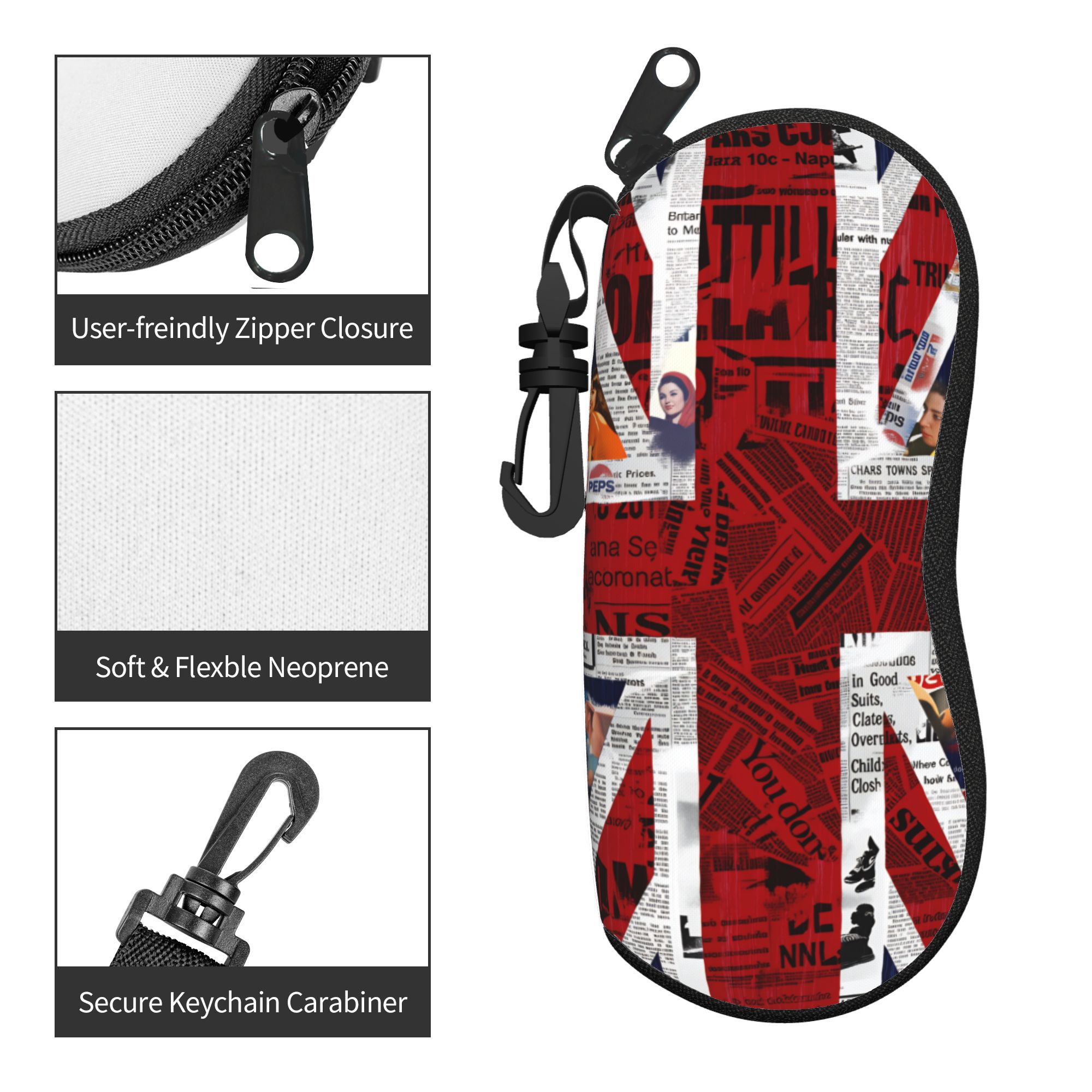 ธงชาติอังกฤษ กล่องใส่แว่นตาแบบ - Women'S Accessories Uk บทวิจารณ์และราคา