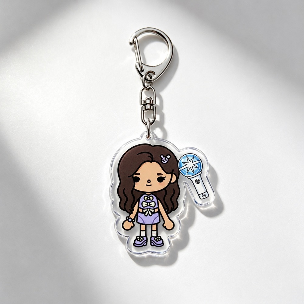 พวงกุญแจคาทอายสไตล์เคป๊อป ของต - Women'S Key Accessories บทวิจารณ์และราคา