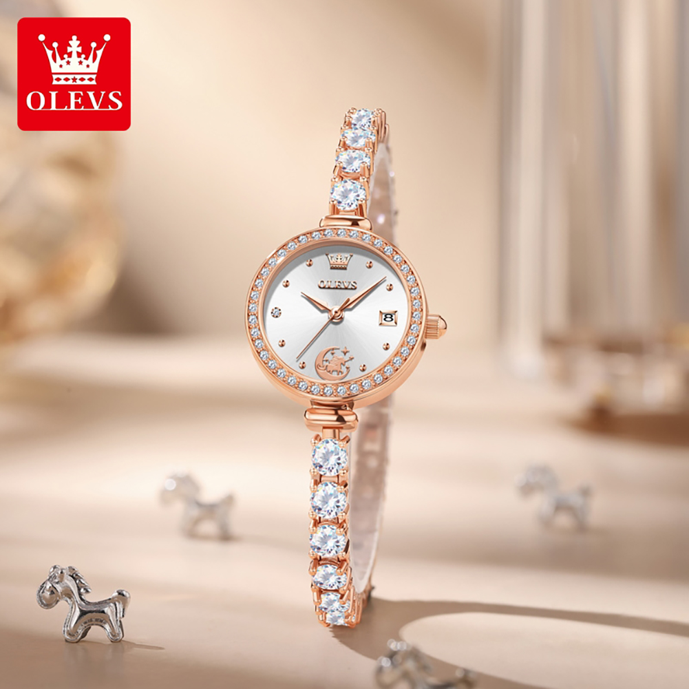 นาฬิกา OLEVS 2998 ของแท้จากแบร - Women Accessories Brands บทวิจารณ์และราคา