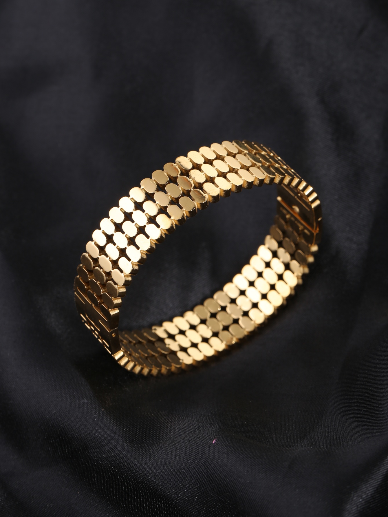 สายนาฬิกาสแตนเลสสตีลชุบทอง 18K - Women'S Accessories To Wear With Watch บทวิจารณ์และราคา