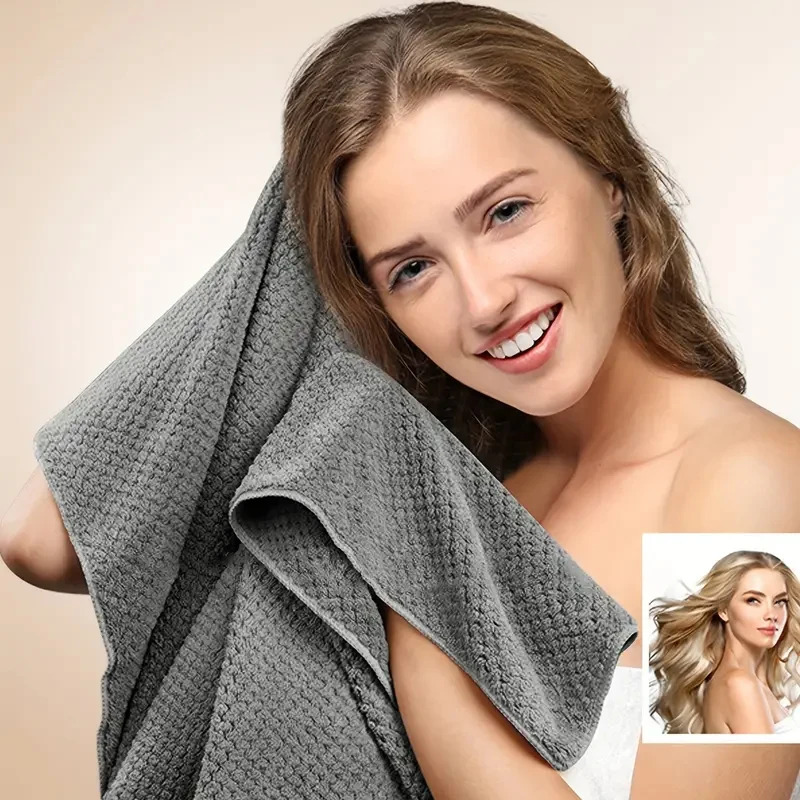 ผ้าขนหนูไมโครไฟเบอร์ขนาดใหญ่พิ - Hair Band Elastic บทวิจารณ์และราคา