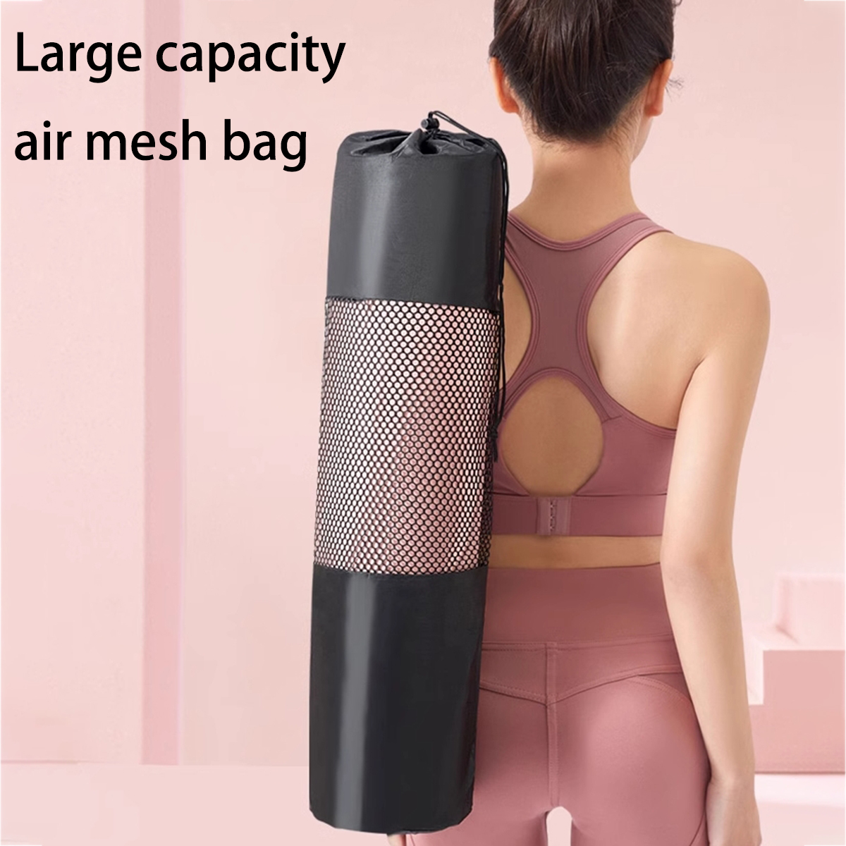 กระเป๋าตาข่ายใส่เสื่อโยคะแบบระ - Women Accessories Bag บทวิจารณ์และราคา