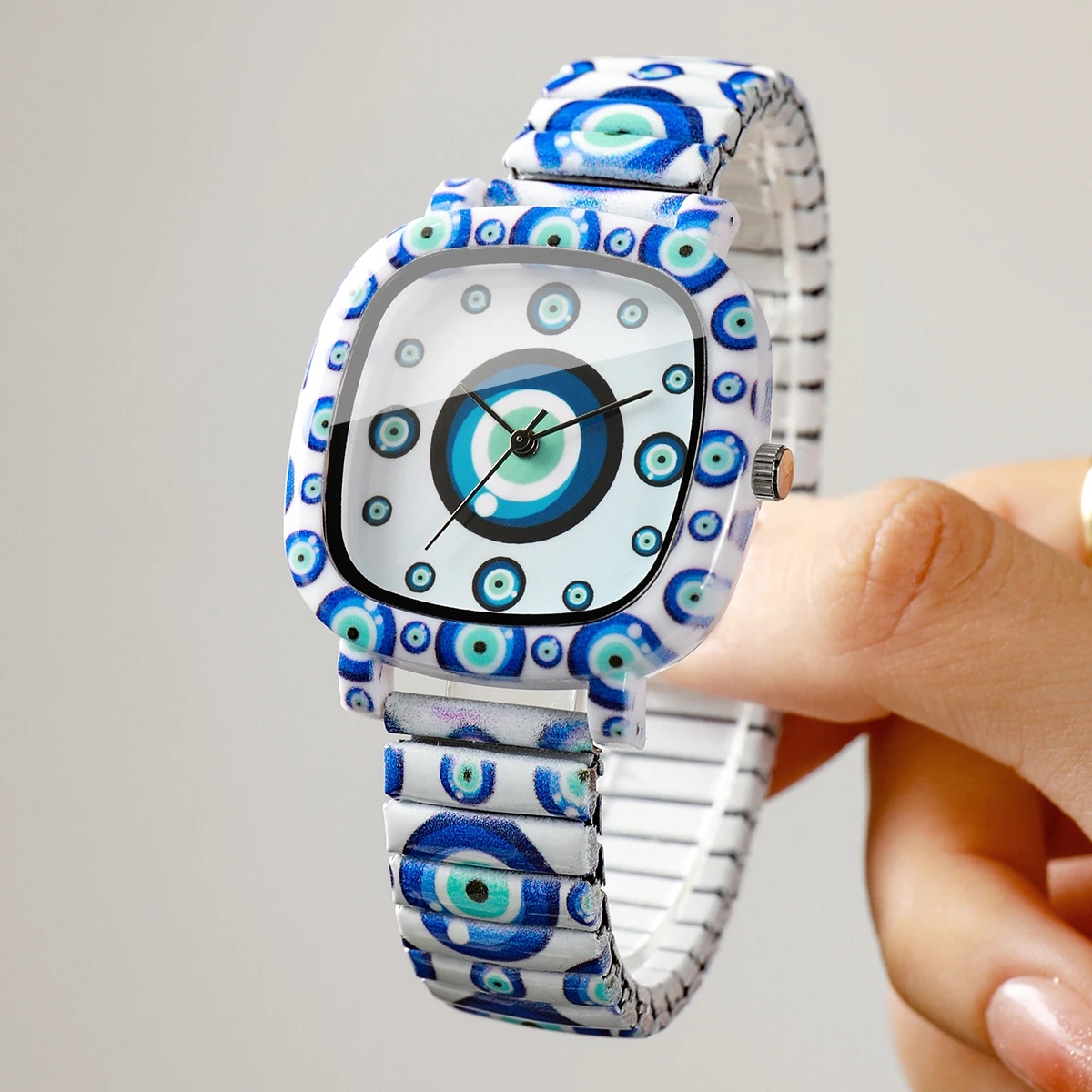 แฟชั่นบลูอีวิลอายนาฬิกาผู้หญิง - Evil Eye Bracelet บทวิจารณ์และราคา