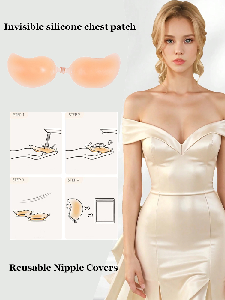 แผ่นปิดจุกนมซิลิโคนแบบใช้ซ้ำได - Women'S Accessories Mango บทวิจารณ์และราคา