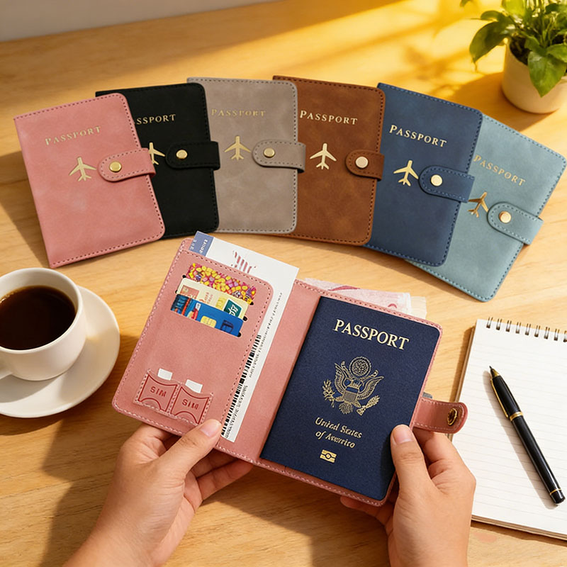 ซองหนังใส่พาสปอร์ต กระเป๋าใส่บ - Women'S Accessories Wallet บทวิจารณ์และราคา