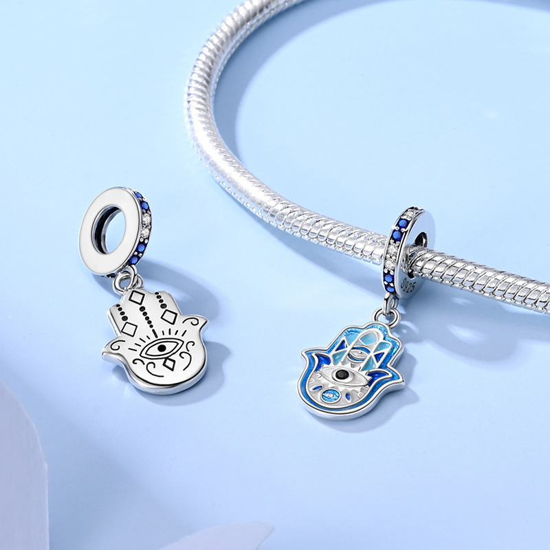 925 เงินสเตอร์ลิง Eye of Provi - Evil Eye Bracelet บทวิจารณ์และราคา
