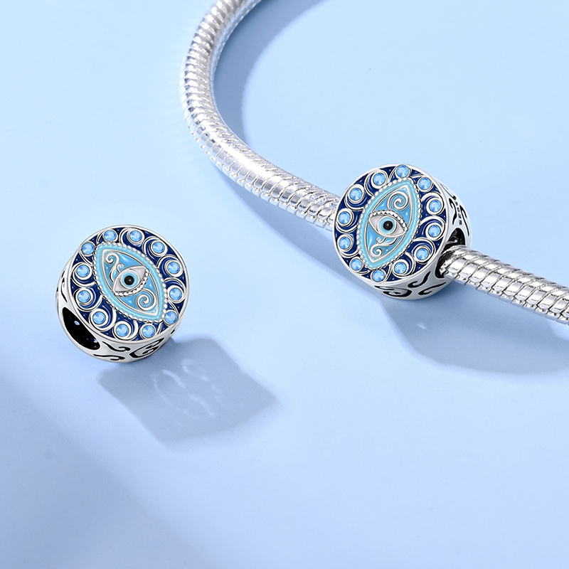 925 เงินสเตอร์ลิง Eye of Provi - Evil Eye Bracelet บทวิจารณ์และราคา