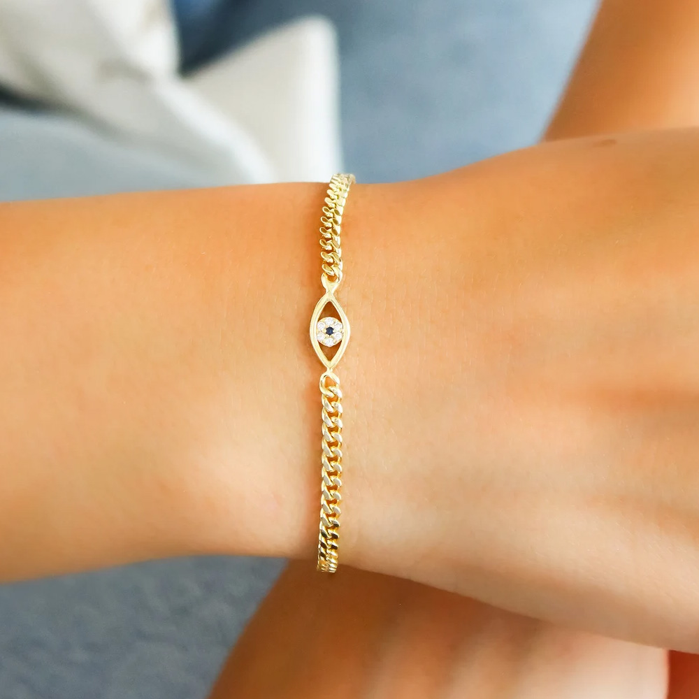 Stonefans สร้อยข้อมือตาปีศาจแบ - Evil Eye Bracelet บทวิจารณ์และราคา