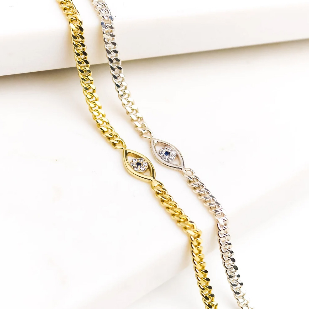 Stonefans สร้อยข้อมือตาปีศาจแบ - Evil Eye Bracelet บทวิจารณ์และราคา