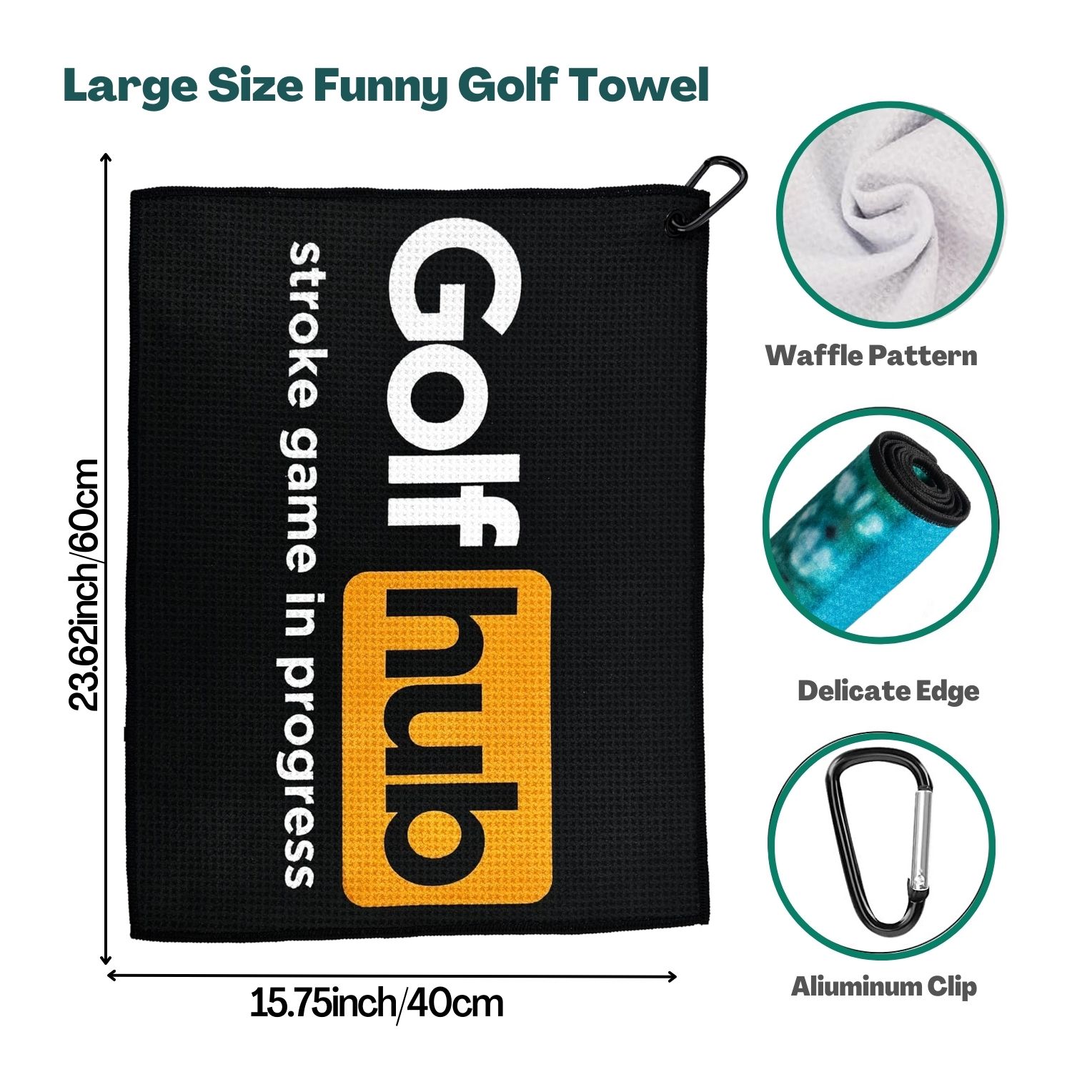 ตลกไมโครไฟเบอร์พรีเมี่ยมผ้าขนห - Women'S Golf Accessories บทวิจารณ์และราคา