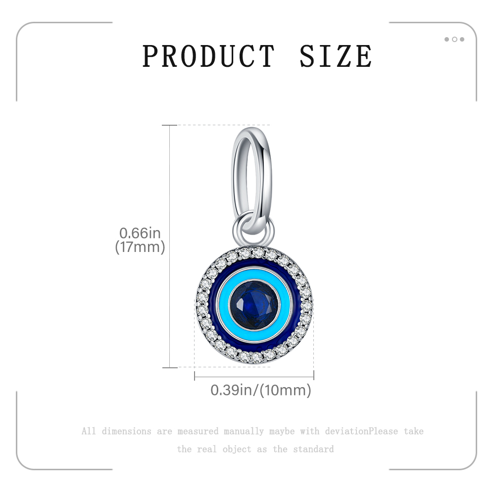 จี้เงินแท้ 925 รุ่นใหม่ ME รูป - Evil Eye Bracelet บทวิจารณ์และราคา