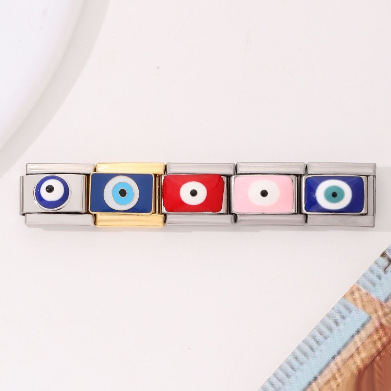 DIY ตาปีศาจ ‌   สร้อยข้อมือสแต - Evil Eye Bracelet บทวิจารณ์และราคา