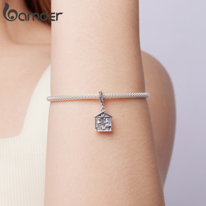 Bamoer 925 เงินสเตอร์ลิงพระเยซ - Evil Eye Bracelet บทวิจารณ์และราคา