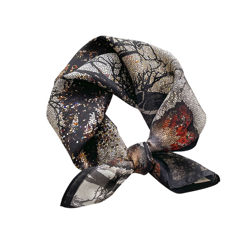 ผ้าพันคอไหมแท้ 100% ยี่ห้อ 202 - Women Accessories Brands บทวิจารณ์และราคา