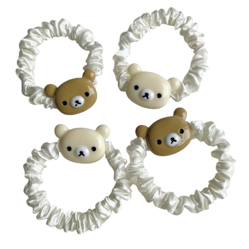 ยางรัดผมลายหมีริลัคคุมะสีน้ำตา - Hair Band Elastic บทวิจารณ์และราคา