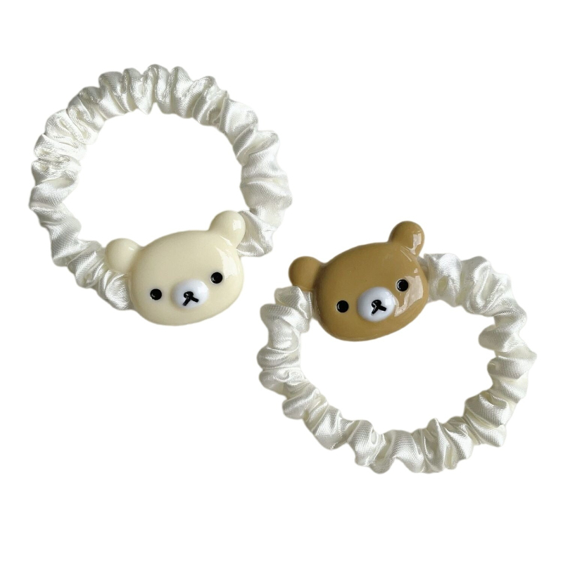 ยางรัดผมลายหมีริลัคคุมะสีน้ำตา - Hair Band Elastic บทวิจารณ์และราคา